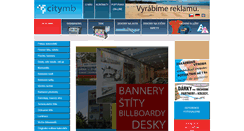Desktop Screenshot of citymb.cz